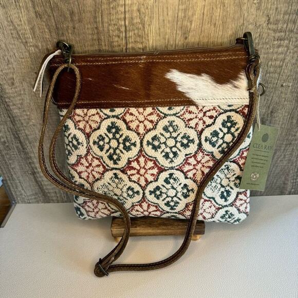 Canvas Fabric Purse Boho Crossbody Bag New FAST SHIP - Picture 1 of 8